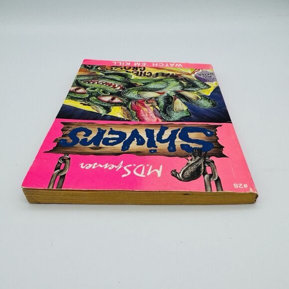 Shivers #28 Watch ‘Em Kill Book M.D. Spenser Good/VG Condition Rare 1997 horrror - Picture 8 of 8